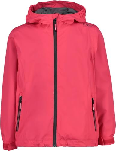 CMP - Kid G-Jacke mit fester Kapuze, Erdbeere, 152