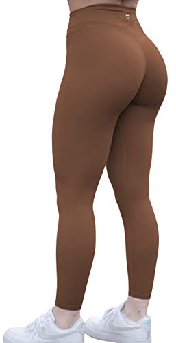 TomTiger Damen Klassisch Leggings, Löwenzahnbraun (Laser), M