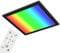 BRILONER - LED Deckenlampe flach mit Fernbedienung, einstellbar von warmweiß bis kaltweiß, buntes RGB Licht, Lampe, Deckenleuchte, Wohnzimmerlampe, LED Panel, 29,6x29,6x5,8 cm, Schwarz
