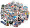 USA aufkleber flagge USA sticker reise aufkleber für koffer helm motorrad tank Vereinigte Staaten American flag stickers wasserfeste aufkleber