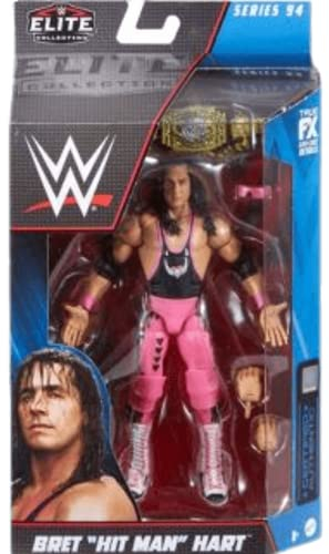 WWE Elite Sammlung Serie 94 BRET HART Actionfigur