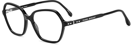 ISABEL MARANT IM 0092 Brille, Black, 53 für Damen, schwarz, 53