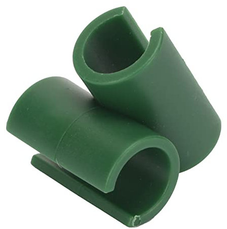 Tiiyee Clips de Abrazaderas Invernadero, Perchas para Plantas Invernaderos Gancho Ganchos Clip Planta Herramientas Jardín Soporte Giratorio Piezas Cierre Accesorios Fijación Extensión 50 Unidades