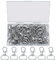 50 Pcs Swivel Clasps Clips, Key Chain Hooks with D Ring, Lobster Clasps Swivel Trigger Snap Hooks, Swivel Snap D Ring Keychain Hooks, for Lanyard Handbag DIY Craft Puppy Chains Hardware
