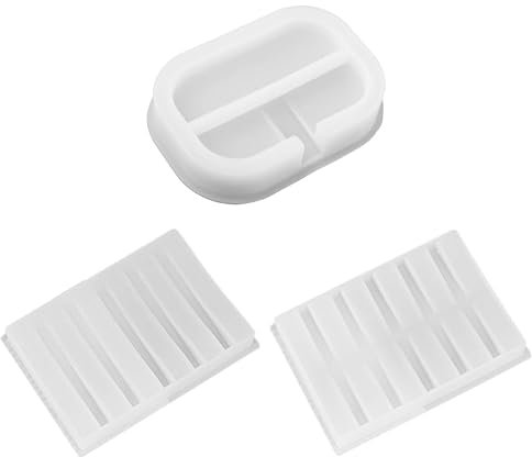 Porte-savon en résine UV - Fabriqué à la main - En silicone - En résine époxy - Bricolage