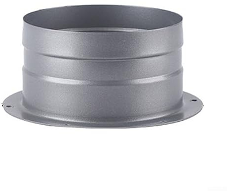 Riduttore per canalizzazione, 120 mm in metallo da parete per tubo dell'aria flangia, adattatore flangia, raccordo per tubo di sfiato