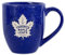 Rico Industries NHL Hockey Toronto Maple Leafs Royal 473 ml Team Color Lasergravur gesprenkelte Keramik-Kaffeetasse