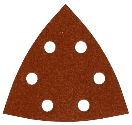 Milwaukee Lot de 10 feuilles abrasives pour ponceuse delta 93 x 93 mm K120 6 trous