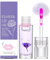 Ofanyia Flower Lip Oil, Temperature Color Changing Hydrating Lip Stain Lip Balm, Moisturizing Lip Oil Gloss Tinted for Lip Care & Dry Lips (02# Purple)