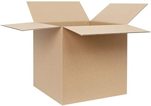 Versandkarton Faltkarton Maxibrief Karton 1-wellig 2-wellig Versandmaterial Verpackungskarton kleine Stückzahl (3 Stück, 53 x 53 x 53 cm-2-wellig)
