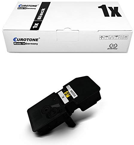 Eurotone Schwarz Toner kompatibel für Utax P-C 2566 W/P-C 2650 DW/P-C 2655 W MFP ersetzt PK5015K für 4.000 Seiten