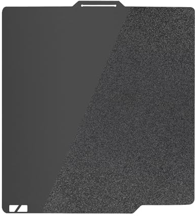 IdeaFormer PEI Druckplatte für Bambulab 257x257mm, Doppelseitig Smooth+Textured PEI Build Plate PEO Spring Steel Druckbett Platte für Bambu Lab X1 X1C X1E A1 P1P P1S 3D Drucker Plattformen