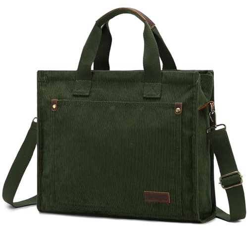 VASCHY Tote Bag,Borsa Università Donna Borsa Donna Borsa Tracolla Donna Borse Donna Elegante Shopping Bag Borsa da Viaggio Lavoro Ufficio Scuola Verde