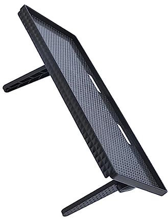 MERRYHAPY Wall-mounted Router Storage Organizer Wire Management Shelves Black Shelf for Tv Boxes Games