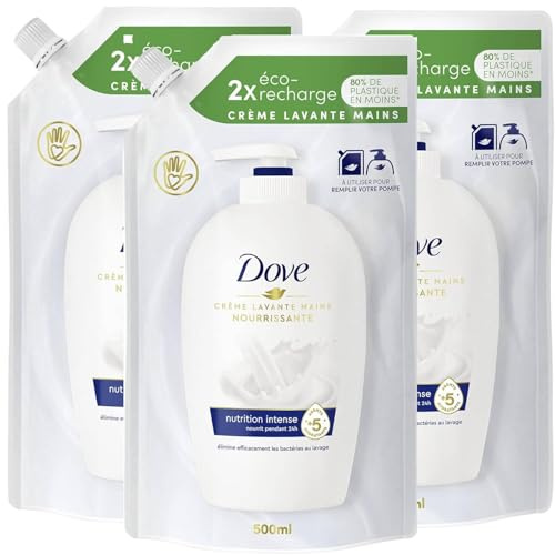 Dove Nachfüllpackung Flüssigseife Original 500 ml (3, Einheiten)