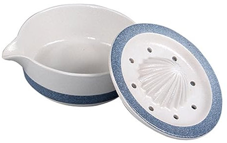 GREENADSCAPE Spremiagrumi Manuale in Ceramica Spremiagrumi Pratico Casa Accessorio Da Cucina Mini Per Succo Di Frutta Facilmente