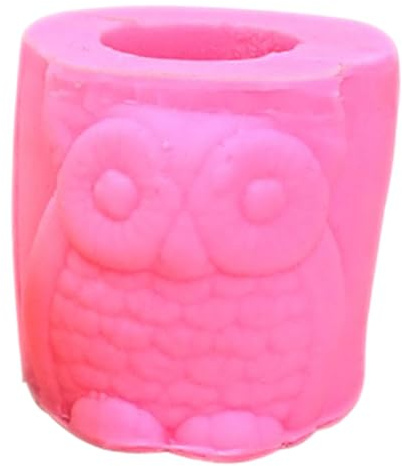 Milisten Silikonform Für Blumentopf Mit Eulenmotiv Gipsformen Harzformen Betonformen Kleine Blumentopfformen Für Epoxidharz Handgemachte Gussformen