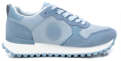 XTI - Zapatilla Mujer Jeans - Calzado Cómodo y Versátil - Moda Casual - Modelo 14361104 (Talla 38)
