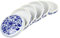 Genérico 1 Juego Paleta Porcelana Paleta De Pintura De Porcelana Bandeja De Pintura Paleta De Pintura con Tapa Acuarelas Portátil Paleta para Mezclar Pintura Platos para Pintar Bol Cerámica