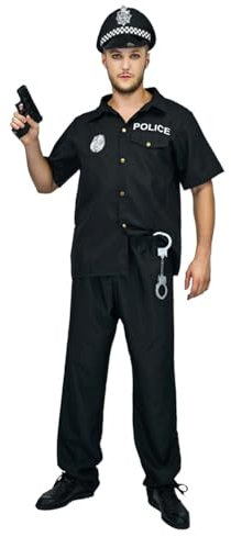 SWAT Kostüm Weste, SWAT Weste Herren, Polizei Kostüm Herren für Erwachsene, Security Kostüm mit Einsatzweste, Basecap, Pistolenholster, Gürtel für Cosplay Halloween Karneval Fiesta Disfraces