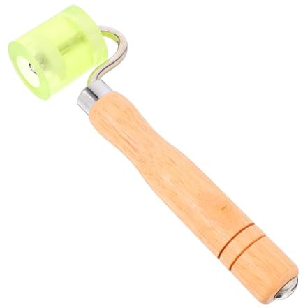 Sewroro Smoothing Roller for Wallpaper and Vinyl Flooring Hand Roller for Seam Smoothing and Crafting Portable Pu Pressing Tool for Consistent Flattening and Seam Improvement