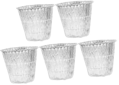 TOYANDONA 5 Piezas Revestimiento para Parrilla De Aluminio para Grasa De Parrilla Accesorios Desechables para para Cocinar Al Aire