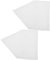 Abaodam 2Pcs Baseball Pitcher Training Plate Durable Educational Marker for Accurate Throwing Use for All Skill Levels Reliable Pitching Training Tool