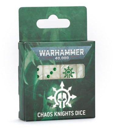 Games Workshop - Warhammer 40.000 - Chaos Knights: Set di dadi