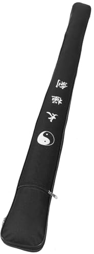 Bolsa para Espadas de Artes Marciales Oxford Negra, Portátil y Ligera | Tela Oxford, Almacenamiento Seguro, No se Deforma Fácil, para Espada Japonesa y Espada
