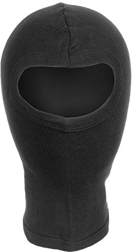 MFH 1 Loch Balaclava Leichte Baumwolle Schwarz