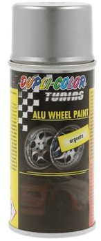 DUPLI-COLOR 665585 ALU Wheel Paint Argento metallic 150 ml
