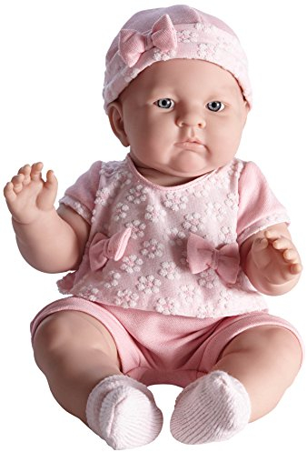 JC Toys Atributo no aplicable al producto Lily In Pretty Realistic Doll Babypuppe, Hellrosa, 45,7 cm