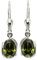 Zeeme Basic Damen Ohrhänger 925/- Sterling Silber 2,6cm Rhodiniert Zirkonia weiß 360230284