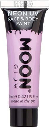 Moon Glow - 12ml Neon UV Face & Body Paint - Pastel Lilac