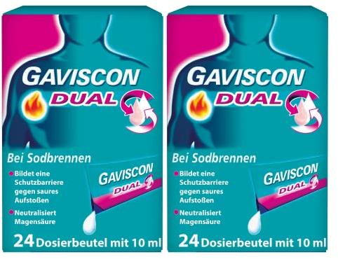 GAVISCON Dual Suspension bei Sodbrennen