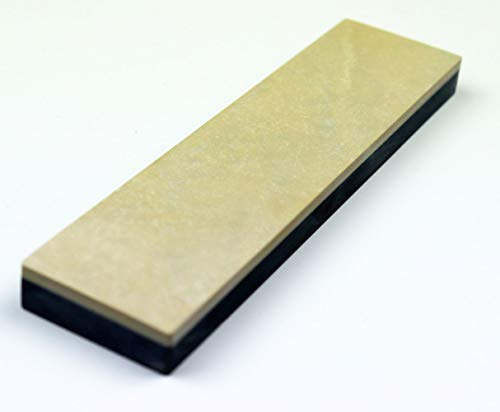 Schleifstein Abziehstein Gelber Belgischer Brocken Grösse 250x60 mm Damast Messer-Schärfer