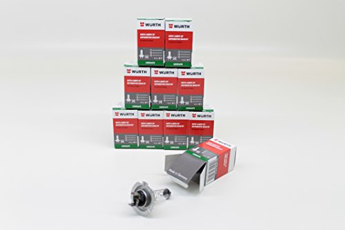 10x H7 Glühlampe Würth Longlife PX26D 12V 55W Scheinwerfer Licht Birne Art. 072011412