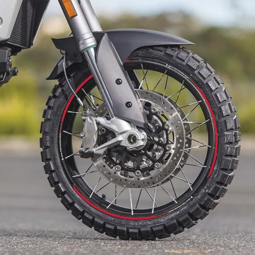 labelbike - Adesivi Strisce Moto Cerchi Ruote 17-19' Kit Protezioni compatibili con DUCATI MULTISTRADA 1200 ENDURO