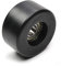 MroMax 1 poulie coulissante en nylon pour meubles, accessoires de quincaillerie, porte mobile Noir 8 x 40 x 20 mm