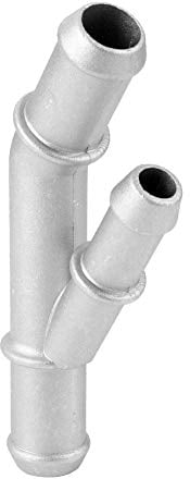 1.8T Coolant Y Flange, 1J0121087E Aluminum Coolant Connector Pipe Adapter Engine Water Tank Radiator Hose for Mk4 2000-2005, 2000-2002