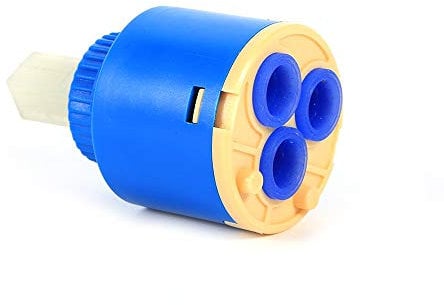 Cartucho de cerámica, 1 pieza de 35 mm, válvula de grifo de repuesto duradera para lavabo de cocina y grifo de baño.