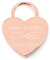 Liebesschloss24.de Herzschloss Roségold mit persönlicher Diamant-Gravur ♥ 1 Schlüssel ♥ Romantisches Geschenk