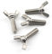 304 Edelstahl M8 Flügelschmetterling Muttern und Bolzen Set, M8x30 Bolzen und Flügelmuttern Set Schmetterlingsschrauben und Muttern 10 Stück