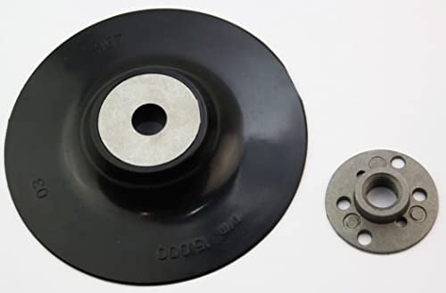 Schleifteller Fiber M14 125mm für Bohrmaschine/Winkelschleifer Hart