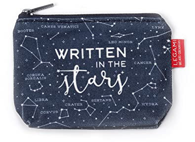 Legami - Porte-Monnaie, Fermeture à glissière Pratique, Stars, Stars, Stars