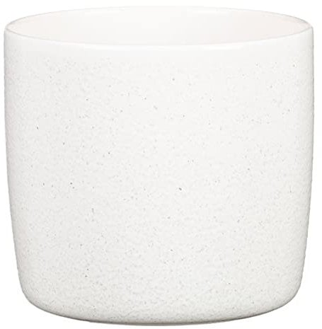 Scheurich Solido, Blumentopf aus Keramik, Farbe: Perla, 24,1 cm Durchmesser, 21,9 cm hoch, 8,2 l Vol.