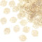 DICOSMETIC 60pcs d'arbre Pendentif Lien Doré Connecteurs en Acier Inoxydable Charmes avec Double Boucles Arbre Rond breloque Arbre de Vie Pendentifs pour DIY Bracelet Collier Bijoux