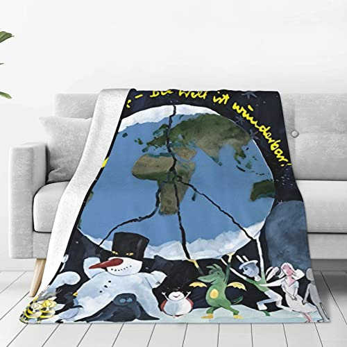 Peter German Maffay Überwurfdecke, warme, ultraweiche Micro-Fleece-Decke für Bett, Couch, Wohnzimmer, Dekoration