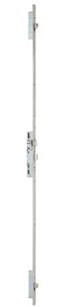 Métalux Serrure 3 Points 92MTX pêne basculant 1/2 Tour U7/39 mm-sans gâche-F1U7390200