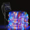 Izrielar 20 M Solar Lichtschlauch Lichterkette, LED Lichtschlauch, 200 LEDs Wasserdicht Außenlichterkette 8 Modi, für Hochzeit,Party und Weihnachten,Weihnachtsbeleuchtung, Bunt